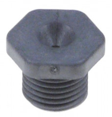 Дюза ополаскивателя резьба 1/4&quot; ø отверстия 15мм ширина зева ключа 18