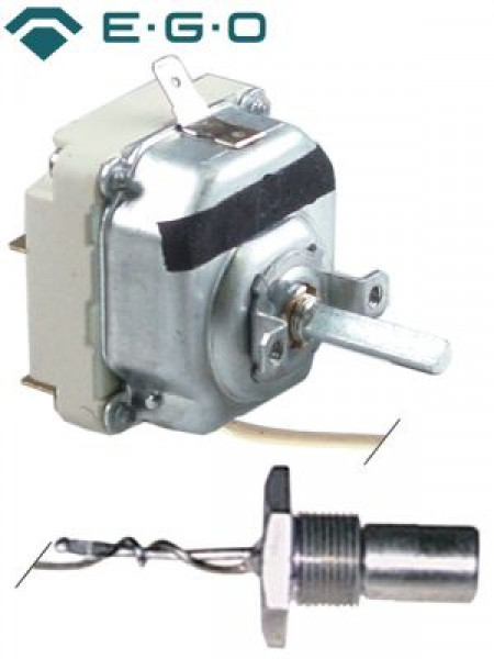 Термостат темп. макс. 160°C 3-полярн. 3NO 16А ø датчик 11мм Д датчик 26мм