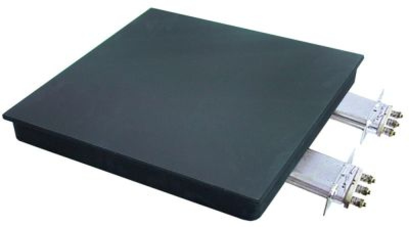 Конфорка размеры 400x400мм 5000Вт 400В присоединение 2x 3 винтовые зажимы