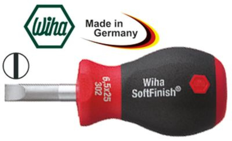 Отвёртка шлицевая шлиц общая длина 81мм размер 1,2x8,0 мм длина лезвия 25мм