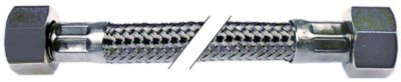 Шланг гибкий оплётка из хромоникелевой стали прям.-прям. DN8 Д 1500мм соединения 3/8"