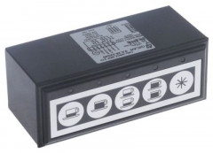 Блок клавиатуры Д 117мм Ш 46мм 230В чёрн./серебрист. c джамперами кнопки 5