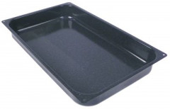 Поддон сталь В 60мм Д 530мм Ш 325мм внутренние канты закруглён. эмалирован.