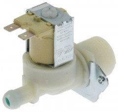 Клапан электромагнитный одинарн. прямой пластмасса темп. макс. 90°C вход 3/4" 230 В перем. тока