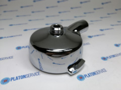 Портафильтр хромированная латунь внутр.ø 62мм выпускное отверстие 3/8" рукоятка M12x1,75