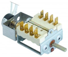 Выключатель кулачковый 16А последовательность включения 0-1 ø ось 6x4,6мм