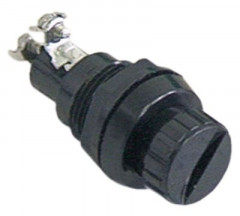 Патрон предохранителя подходящий предохранитель ø5x20 мм