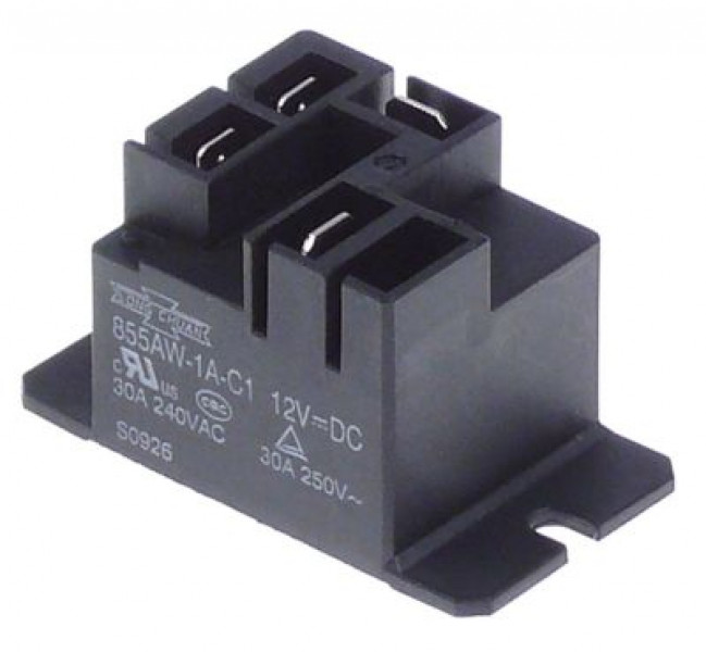 Реле SHANGFANG 12VDC 30А 1NO присоединение плоский штекер 6,3 мм