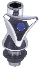 Вентиль настольный присоединение 1/2&quot; длина соединения 48мм ручка с 3мя кантами