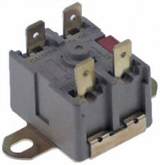 Термостат защитный прикладной темп. выкл. 130°C 2NC 16А расст-ние меж. отвер-ми 39мм