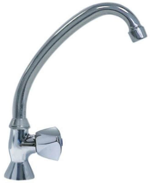 Вентиль настольный GEV GASTROTOP CLASSIC арматура одно отверстие верхняя часть крана