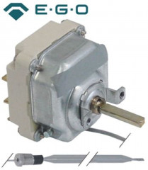 Термостат темп. макс. 93°C 3-полярн. 3CO 16А ø датчик 6мм Д датчик 235мм