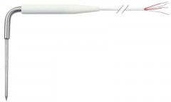 Датчик температурный погружной для измерения температуры в толще продукта Pt100 кабель PVC датчик -40 до +120°C