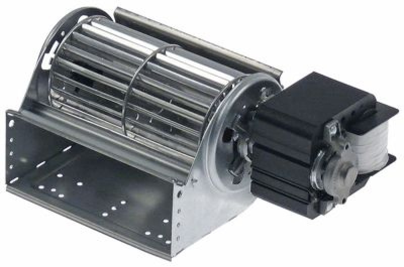 Вентилятор с поперечным потоком мотор справа ø валка 60мм Д валка 120мм