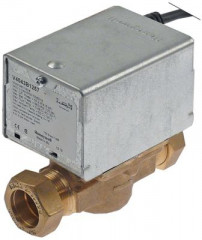 Кран шаровой вход 3/4&quot; NPTF выход 3/4&quot; NPTF 240В Д 93мм обезточен. открыт.