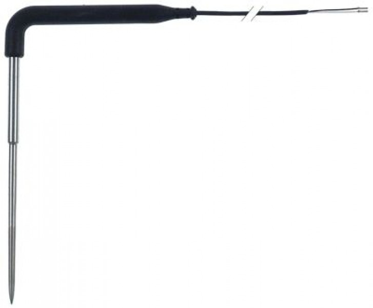 Датчик температурный погружной для измерения температуры в толще продукта PTC кабель силикон датчик -40 до +120°C