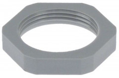 Гайка резьба PG21 пластмасса ширина зева ключа 34 толщина 75мм кол-во в уп-вке 1штук