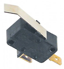 Микровключатель приводится в действие при помощи рычага 250В 16А