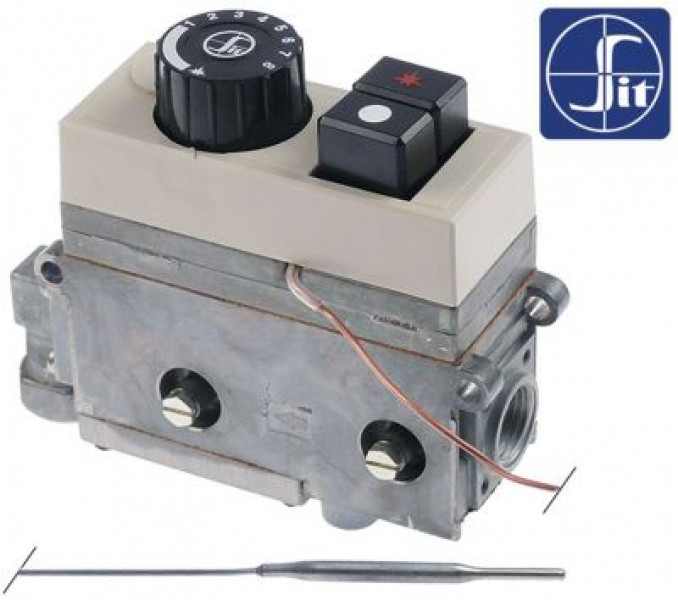 Термостат газовый тип MINISIT 710 100-340°C вход для газа 1/2" выход для газа 3/8"