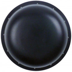 Рукоятка регулировочная потенциометр ø 62мм ø ось 6x4,6мм срез унирсальн. чёрн.