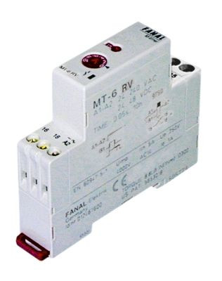 Реле времени FINDER диапазон времени 0,05 с-10 ч 5А 82.41.0.240