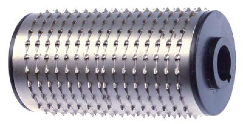 Тёрка цилиндрическая ø 60мм Д 120мм внутр.ø 20мм нержавеющая сталь для прибора мод.8