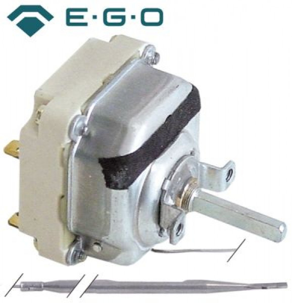 Термостат темп. макс. 320°C 3-полярн. 3NO 10А ø датчик 4мм Д датчик 128мм