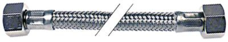 Шланг гибкий оплётка из хромоникелевой стали прям.-прям. DN8 Д 1500мм соединения 3/8"