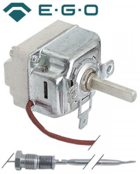 Термостат темп. макс. 266°C 1-полярн. 1NO 16А ø датчик 3мм Д датчик 219мм
