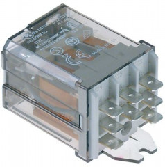 Реле мощности FINDER 230 В перем. тока 16А 3NO присоединение плоский штекер 6,3 мм фланец