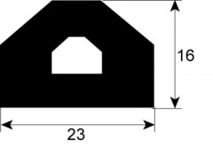 Уплотнитель варочного котла с силиконовым клеем