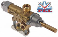 Кран газовый тип 21S МЖ 35мм вход для газа фланец трубы ø21 мм