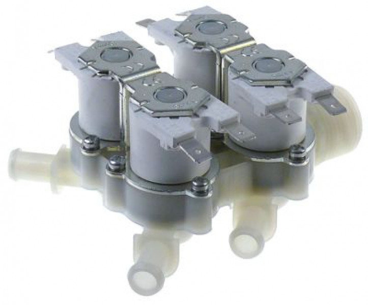 Клапан электромагнитный 4х-кратн. прямой пластмасса вход 3/4" 230 В перем. тока RPE