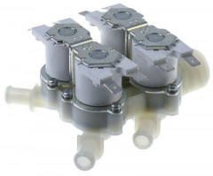 Клапан электромагнитный 4х-кратн. прямой пластмасса вход 3/4" 230 В перем. тока RPE