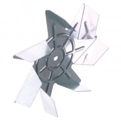 Крыльчатка вентилятора оцинкован. ø 150мм Ш 20мм гнездо для оси ø 6x5мм лопатки 7