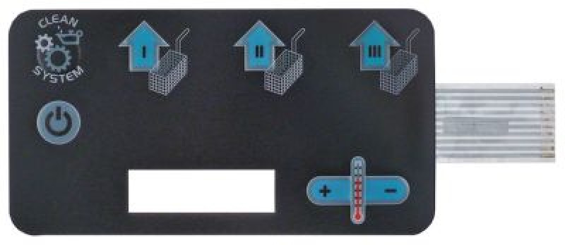 Клавиатура мембранная Д 150мм Ш 80мм кнопки 7