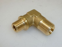 RACCORDO A GOMITO 1/8"-M12x1 CON UGELLO