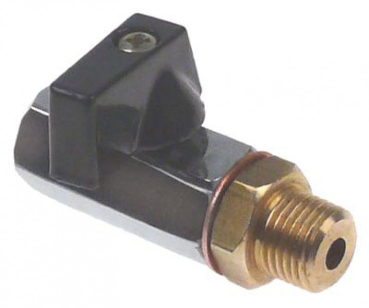 Кран шаровой присоединение 1/4″ внутр. резьба - 1/4″ внешн. резьба