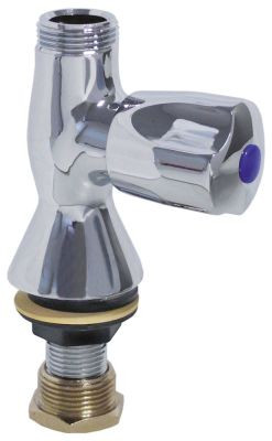 Вентиль настольный присоединение 1/2" без слива
