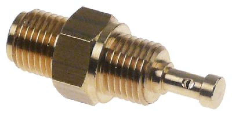 Жиклёр резьба 1/4" латунь ø отверстия 2мм