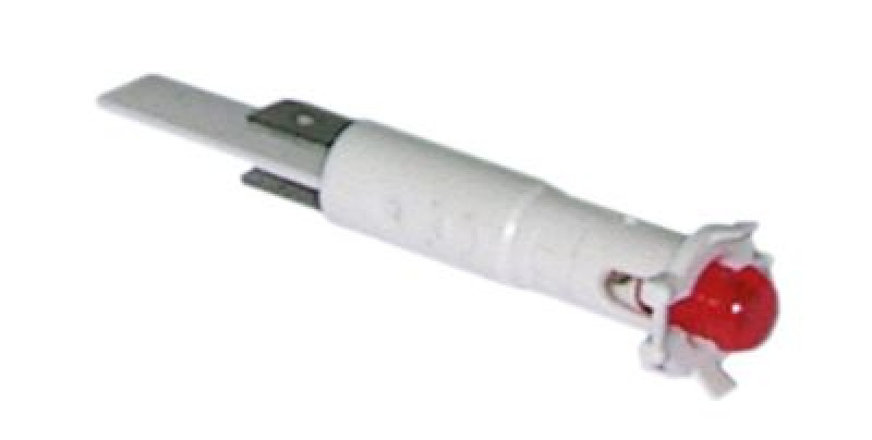 Лампочка сигнальная ø 6мм 230В красн.