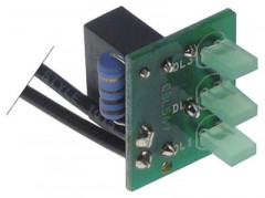 Плата печатная длина провода 110мм зелён. тройн. LED для прибора E92 S