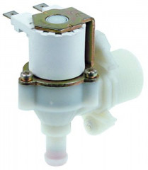 Клапан электромагнитный одинарн. углов. пластмасса темп. макс. 90°C вход 3/4" 230 В перем. тока RPE