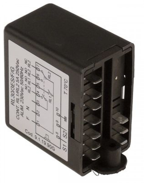 Реле уровня 230В присоединение F6,3 тип RL30/3ES/F/G