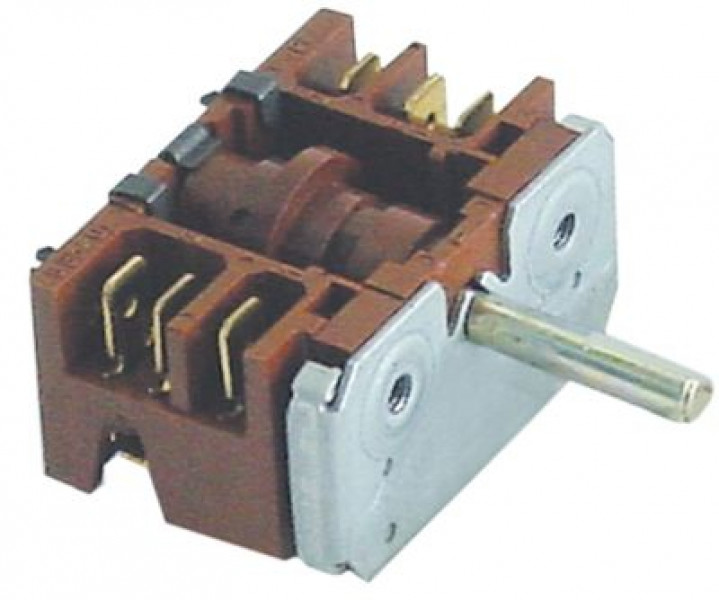 Выключатель кулачковый 16А присоединение плоский штекер 2-полярн.