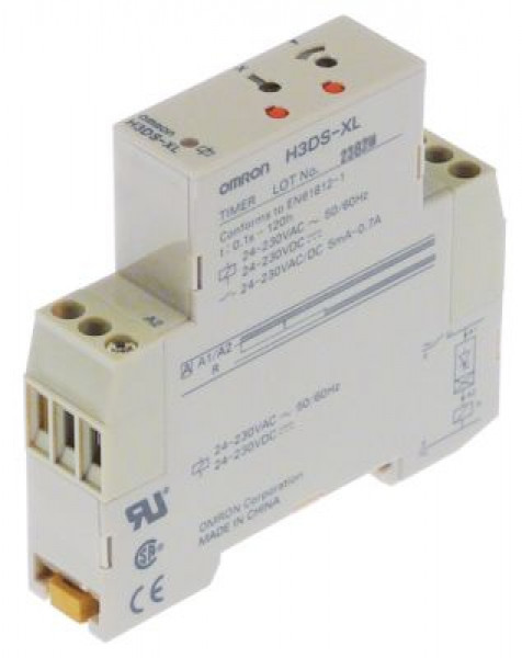 Реле времени OMRON мм рельса стандарта DINмм диапазон времени 0,1 с-120 ч