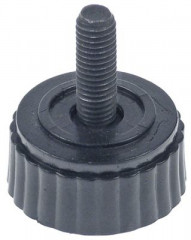 Ножка приборная резьба M8 ø 35мм В 29мм Д 41мм Д резьбы 22мм кол-во в уп-вке 1штук