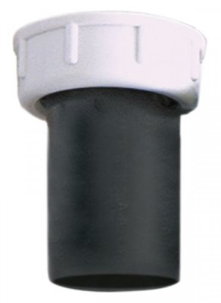 Труба спускная пластмасса резьба 1½" ø шланга 40мм прямой