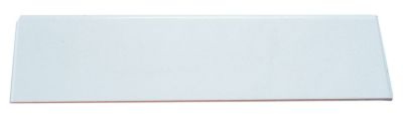 Пластина стеклянная Д 415мм Ш 107мм толщина материала  4мм прямоугольн.
