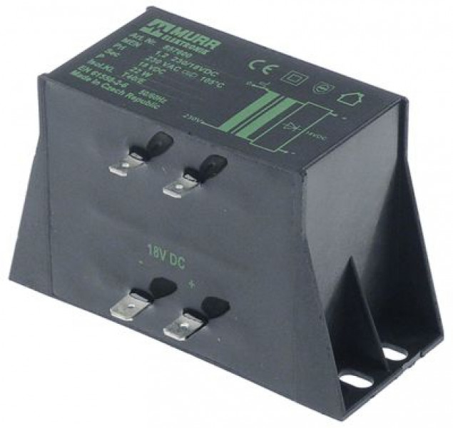 Трансформатор 22ВА вторичный постоянный токА В 60мм Д 95мм Ш 40мм 50/60Гц первичное 230В